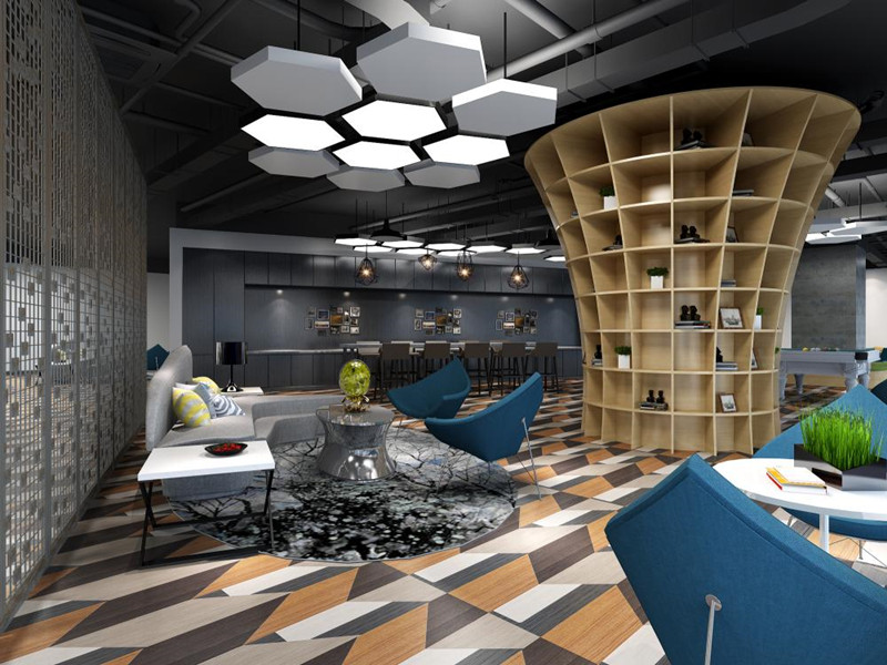 700平網(wǎng)絡科技公司辦公室裝修圖片-第2張圖片-上海古都建筑設計集團