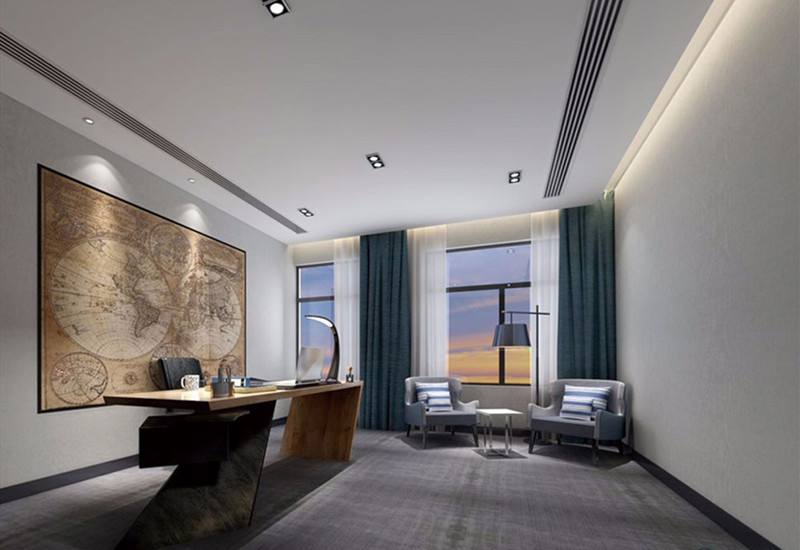 1700平金融投資公司辦公室裝潢設(shè)計-第4張圖片-上海古都建筑設(shè)計集團(tuán)