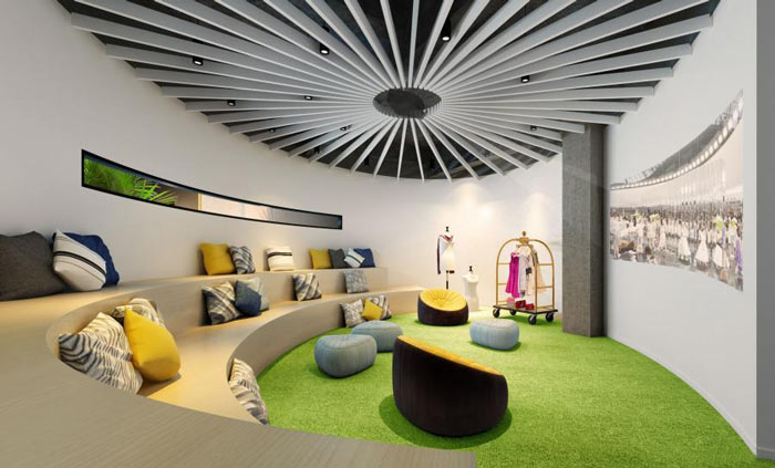 普陀辦公室裝修女裝公司設(shè)計-第1張圖片-上海古都建筑設(shè)計集團(tuán)