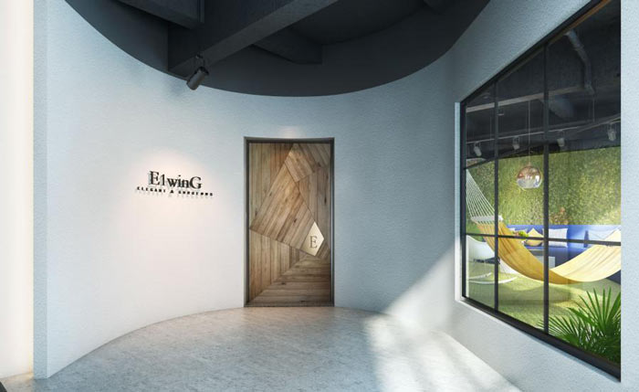 普陀辦公室裝修女裝公司設(shè)計-第2張圖片-上海古都建筑設(shè)計集團(tuán)