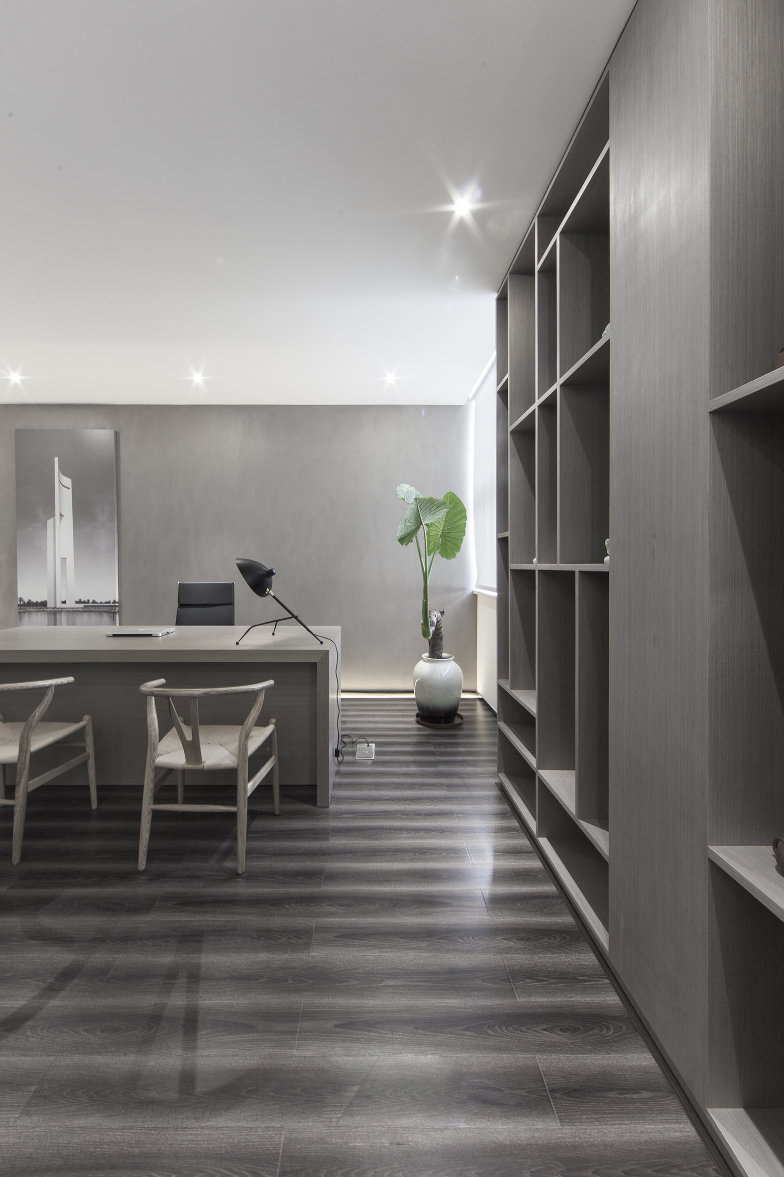 上海辦公室裝修空曠接待室裝修設(shè)計-第5張圖片-上海古都建筑設(shè)計集團(tuán)