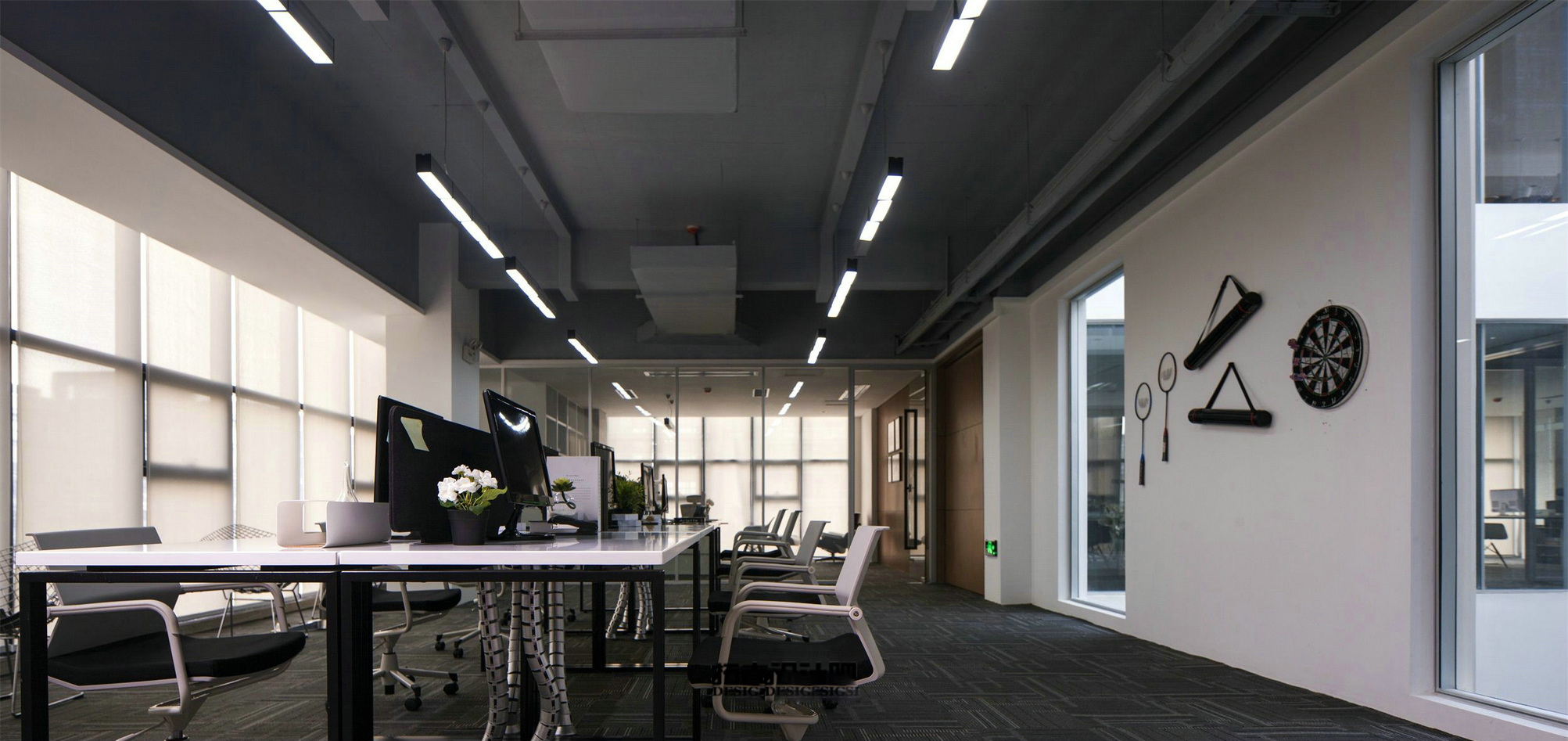 上海現(xiàn)代時尚風格辦公室裝修設(shè)計-第5張圖片-上海古都建筑設(shè)計集團