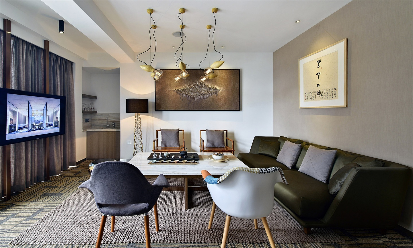 虹口區(qū)混搭風格辦公室裝修設計-第5張圖片-上海古都建筑設計集團