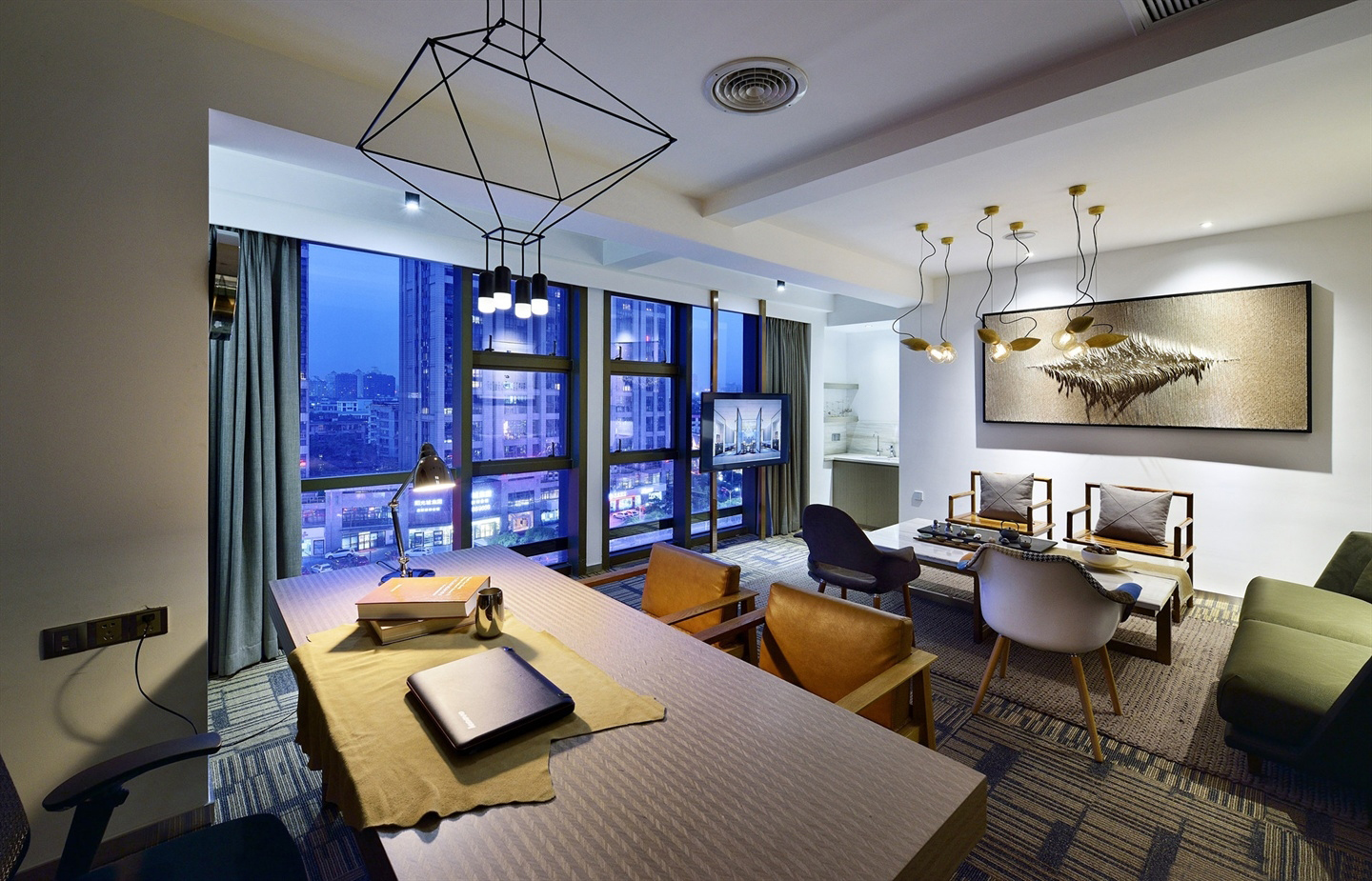 虹口區(qū)混搭風格辦公室裝修設計-第11張圖片-上海古都建筑設計集團