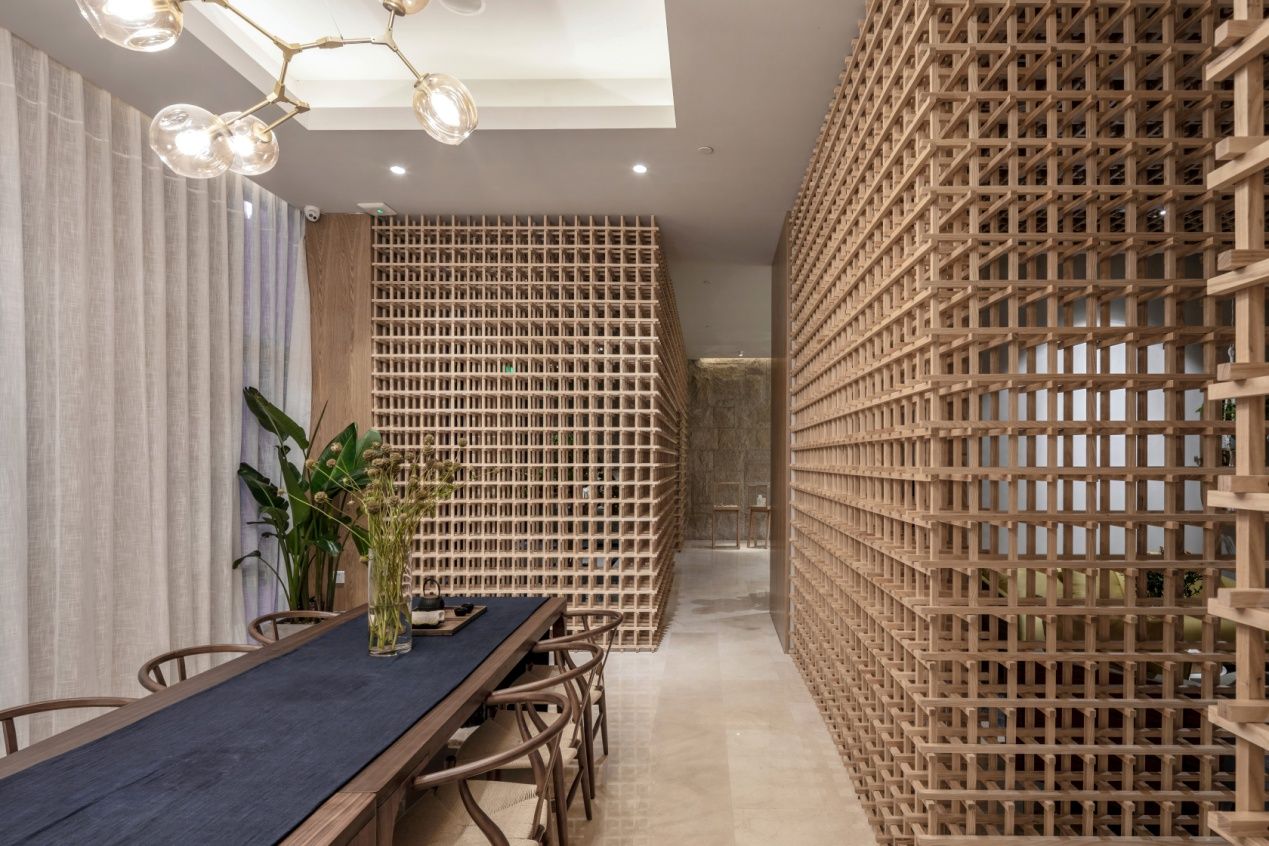 禪意風(fēng)格美容會所裝修設(shè)計-第2張圖片-上海古都建筑設(shè)計集團