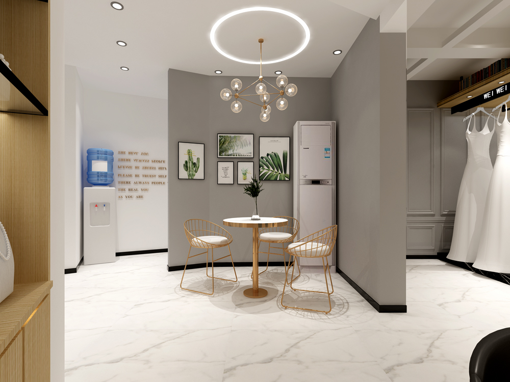 簡約風(fēng)婚紗店裝修設(shè)計(jì)-第1張圖片-上海古都建筑設(shè)計(jì)集團(tuán)