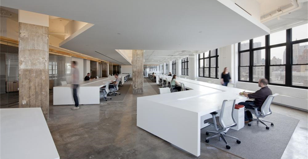 青浦區(qū)200平辦公室輕裝修設(shè)計-第3張圖片-上海古都建筑設(shè)計集團(tuán)