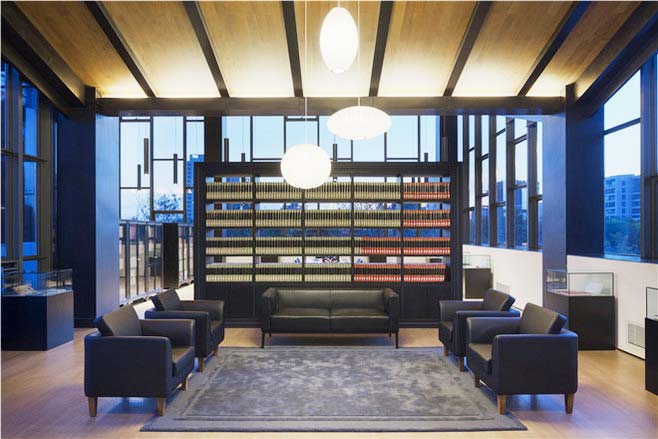 空曠工業(yè)風(fēng)圖書館裝修設(shè)計-第1張圖片-上海古都建筑設(shè)計集團