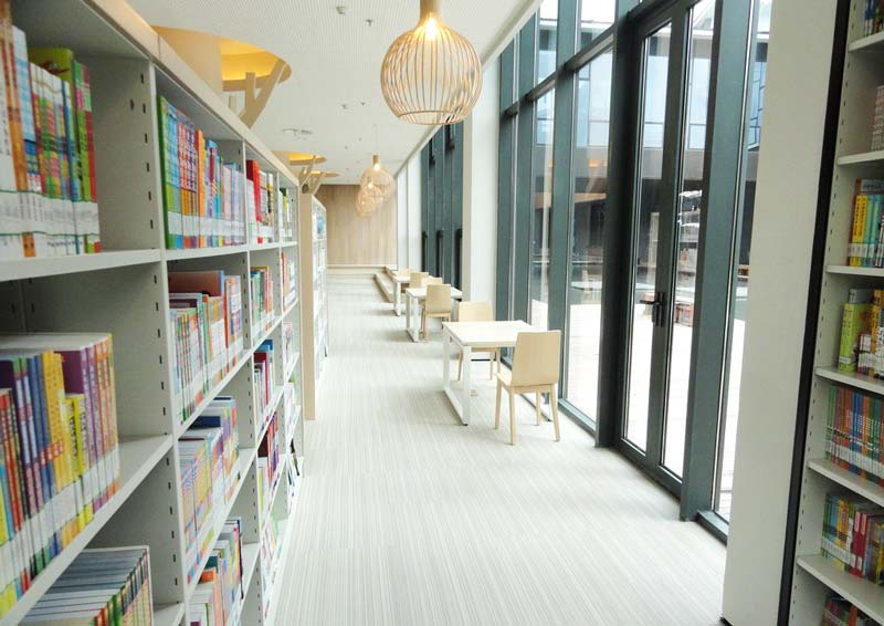 空曠工業(yè)風(fēng)圖書館裝修設(shè)計-第4張圖片-上海古都建筑設(shè)計集團