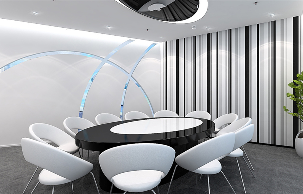 化妝品公司辦公樓裝修設(shè)計-第2張圖片-上海古都建筑設(shè)計集團