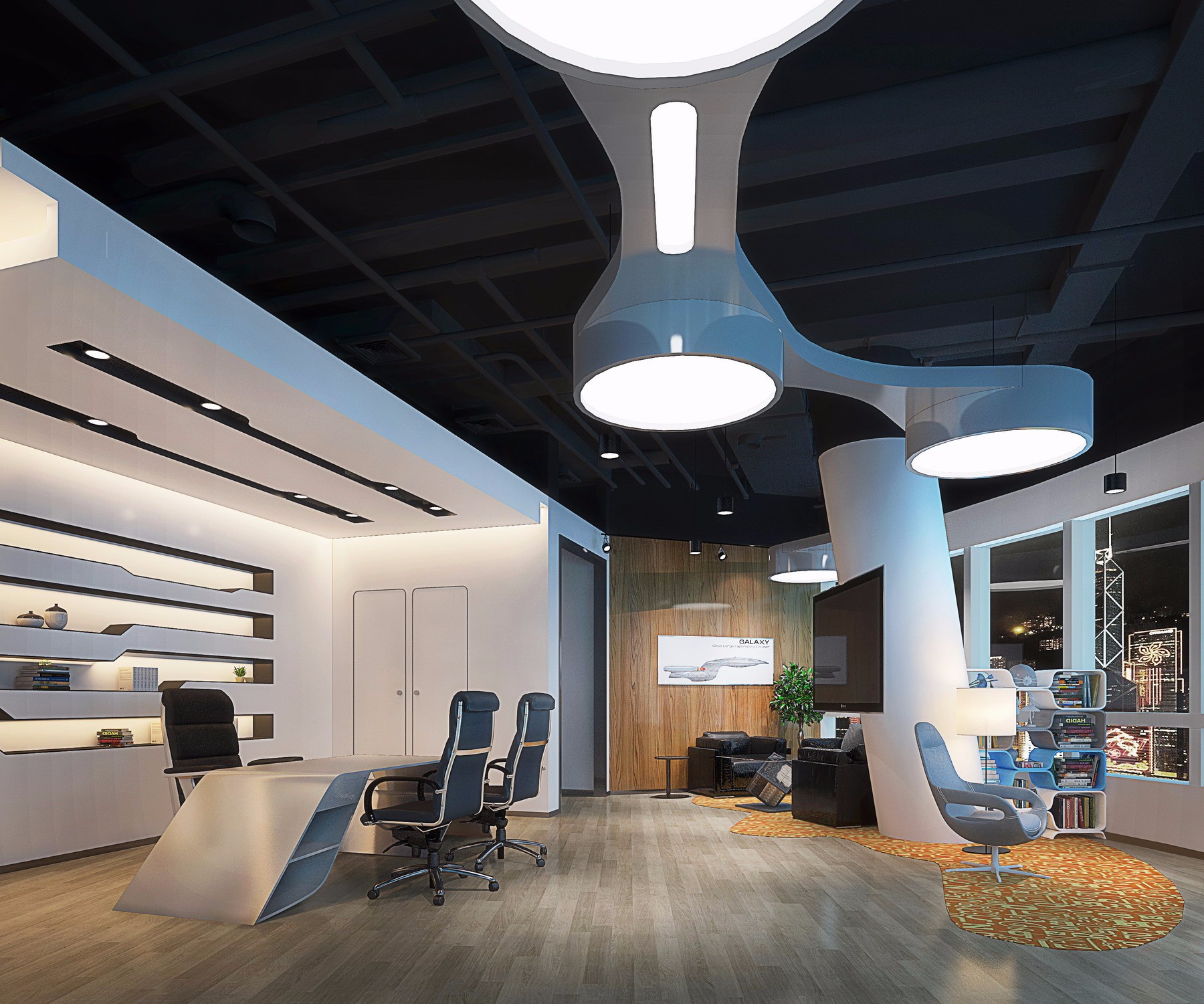 現(xiàn)代科技風(fēng)格辦公室裝修設(shè)計(jì)-第1張圖片-上海古都建筑設(shè)計(jì)集團(tuán) 現(xiàn)代科技風(fēng)格辦公室裝修設(shè)計(jì)-第1張圖片-上海古都建筑設(shè)計(jì)集團(tuán)