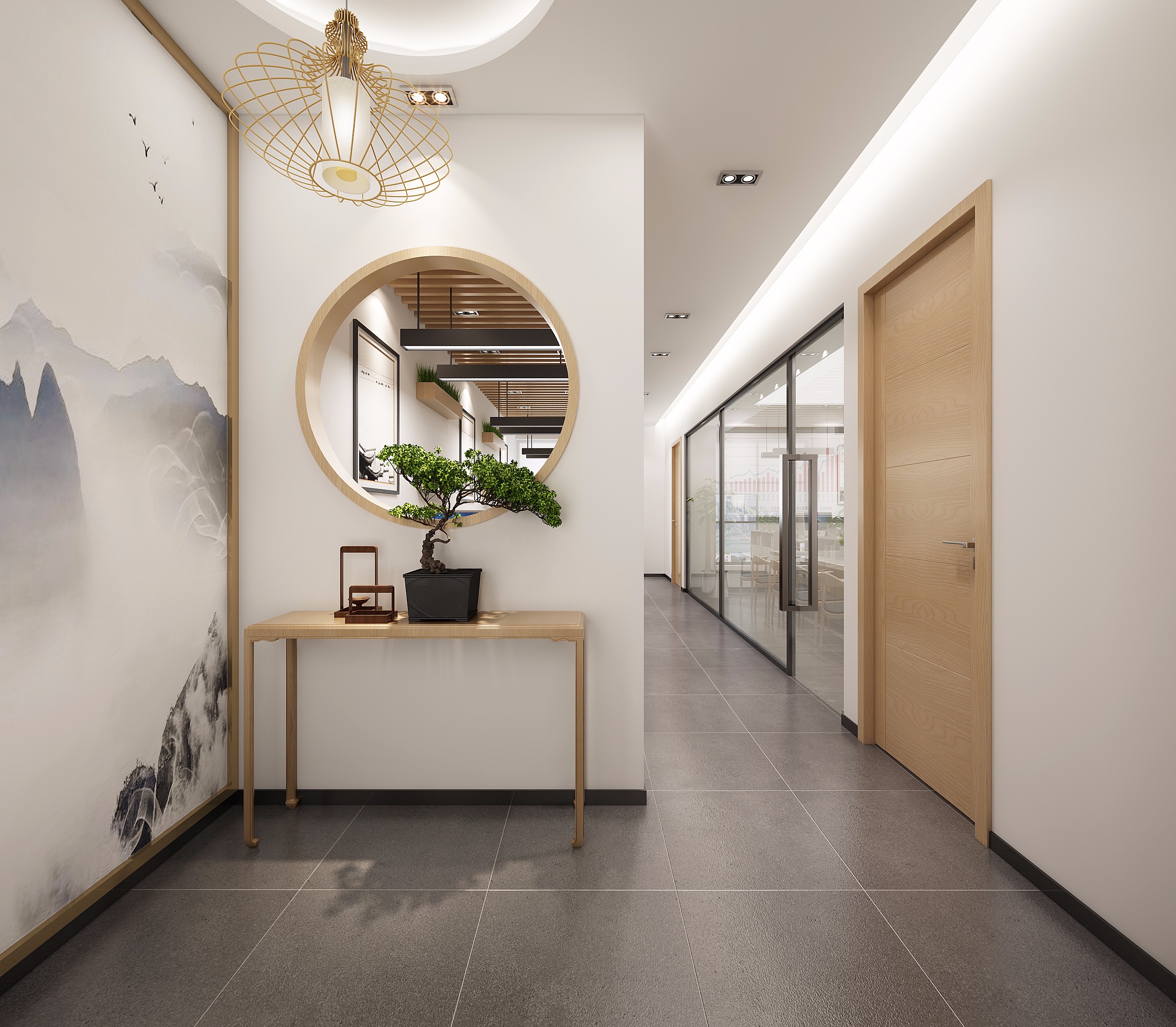 原木風(fēng)格辦公室裝修設(shè)計(jì)-第4張圖片-上海古都建筑設(shè)計(jì)集團(tuán) 原木風(fēng)格辦公室裝修設(shè)計(jì)-第4張圖片-上海古都建筑設(shè)計(jì)集團(tuán)