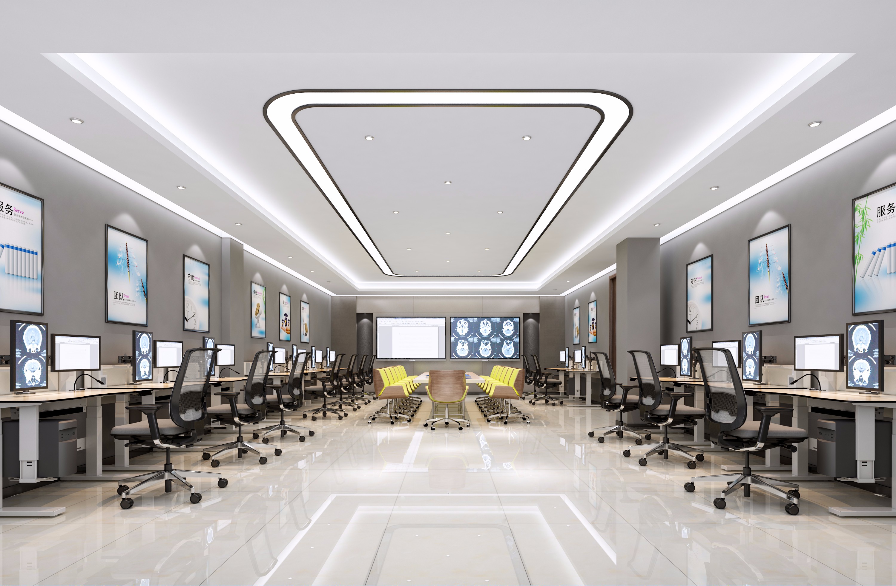 中式休閑辦公室休息區(qū)裝修設計-第4張圖片-上海古都建筑設計集團