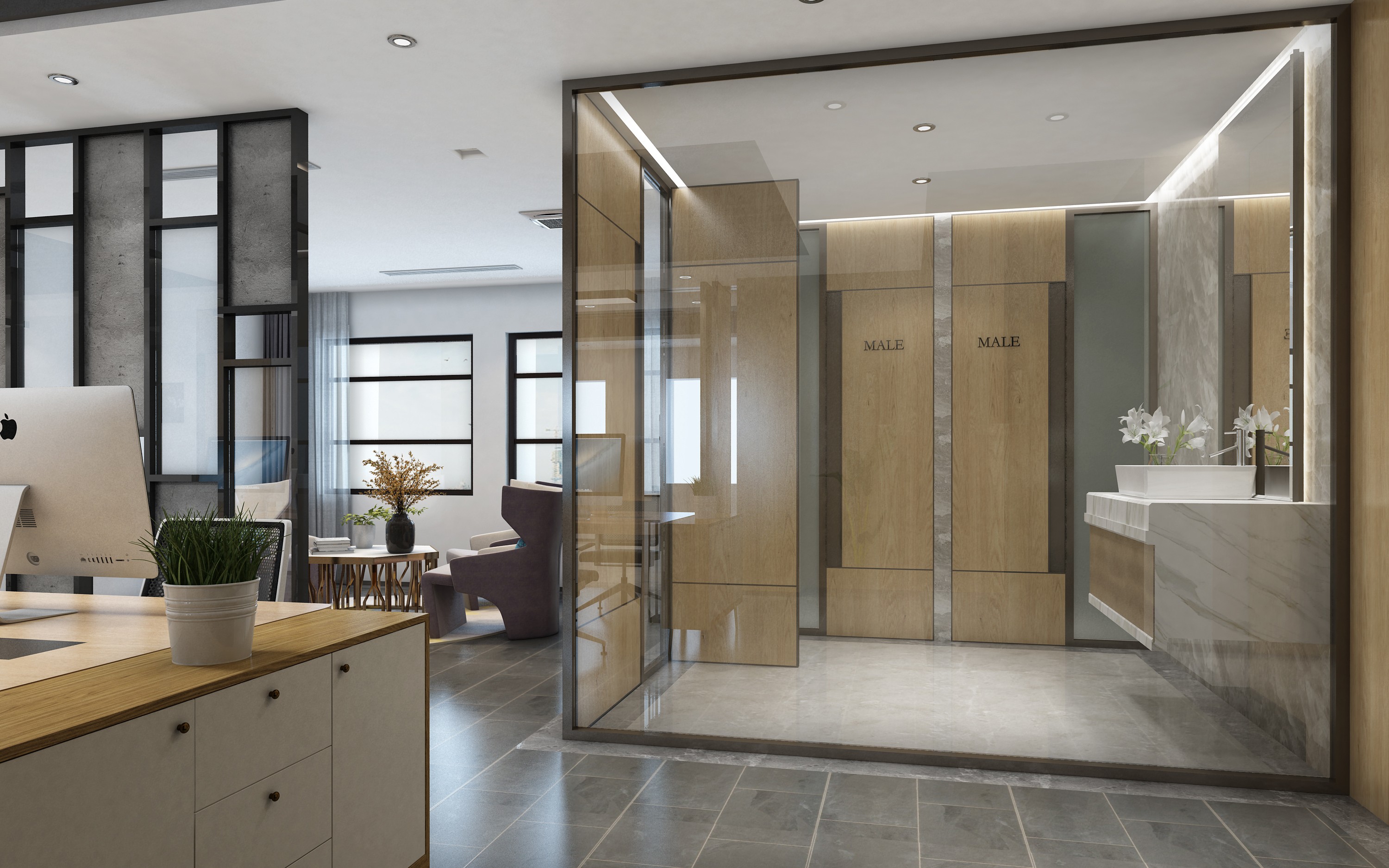 現(xiàn)代簡(jiǎn)約辦公室裝修設(shè)計(jì)-第2張圖片-上海古都建筑設(shè)計(jì)集團(tuán) 現(xiàn)代簡(jiǎn)約辦公室裝修設(shè)計(jì)-第2張圖片-上海古都建筑設(shè)計(jì)集團(tuán)