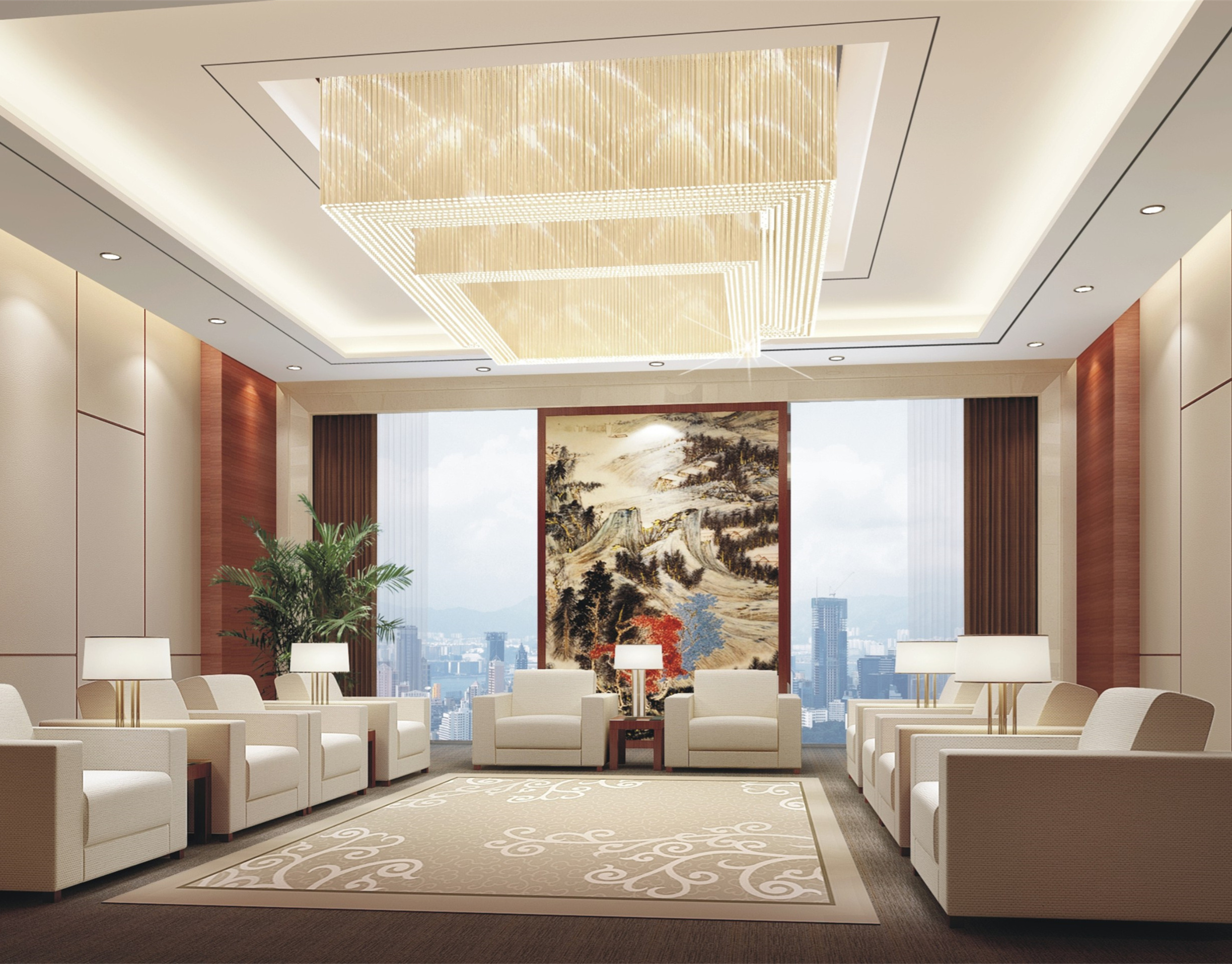 高端辦公室招待所裝修設(shè)計-第2張圖片-上海古都建筑設(shè)計集團 高端辦公室招待所裝修設(shè)計-第2張圖片-上海古都建筑設(shè)計集團