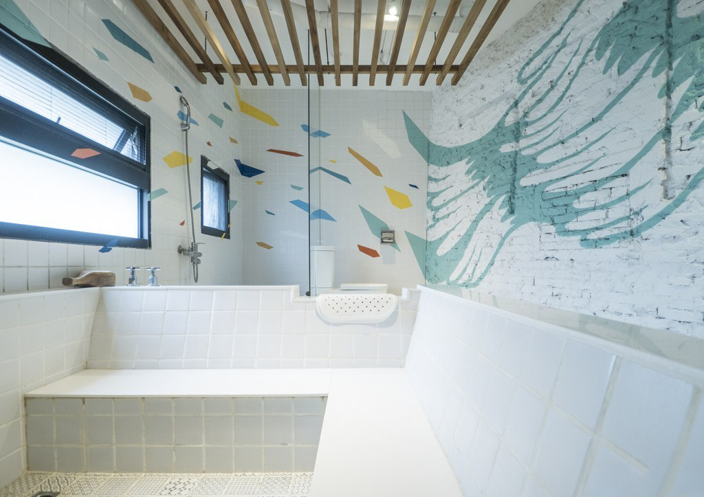 現(xiàn)代小型清新澡堂裝修設計-第2張圖片-上海古都建筑設計集團