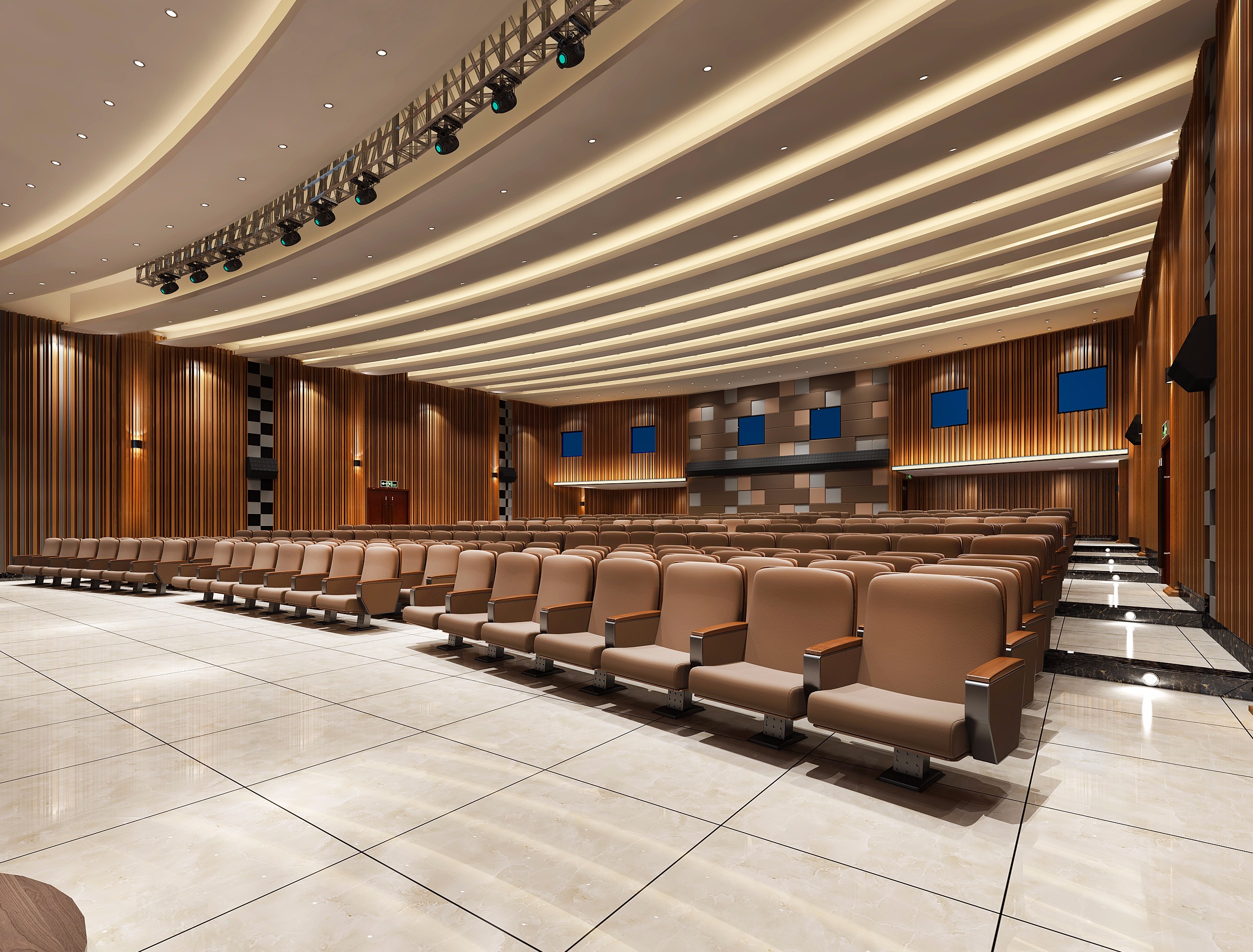 400平大型演播廳裝修設(shè)計-第1張圖片-上海古都建筑設(shè)計集團(tuán)