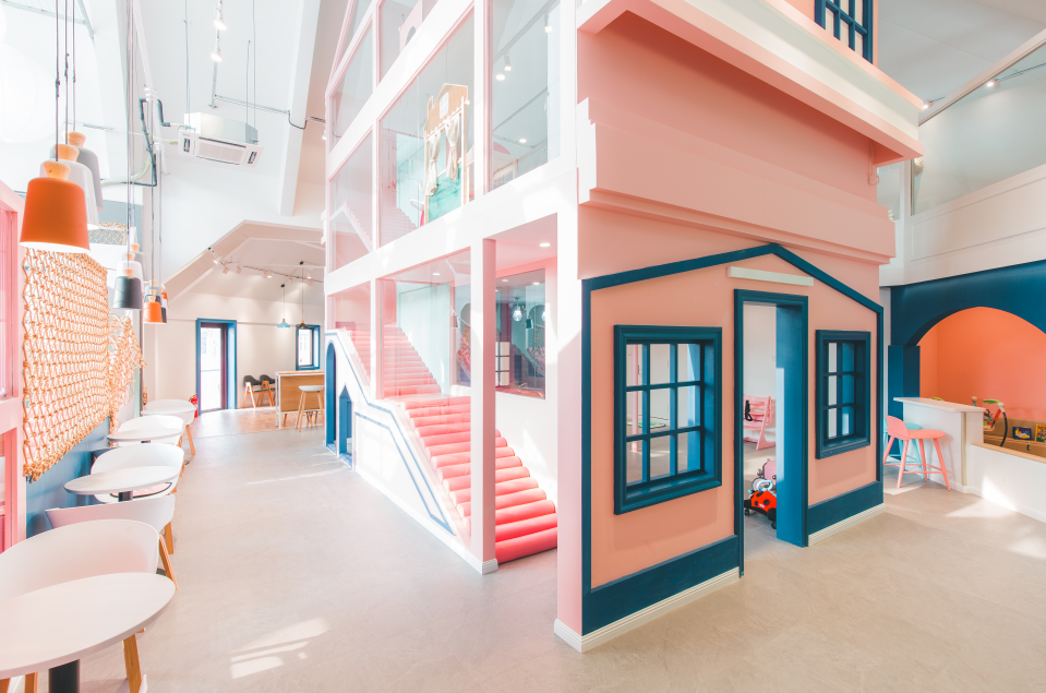 簡約溫馨親子會(huì)所裝修設(shè)計(jì)-第2張圖片-上海古都建筑設(shè)計(jì)集團(tuán) 簡約溫馨親子會(huì)所裝修設(shè)計(jì)-第2張圖片-上海古都建筑設(shè)計(jì)集團(tuán)