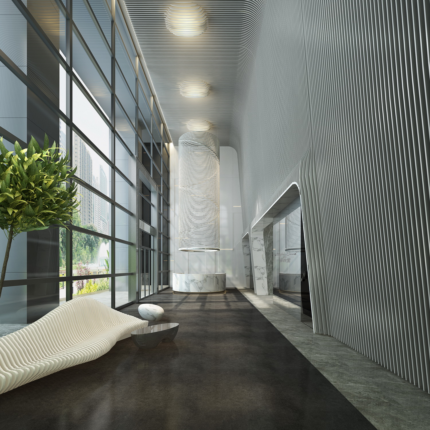 新式科技風(fēng)辦公樓裝修設(shè)計-第9張圖片-上海古都建筑設(shè)計集團(tuán)