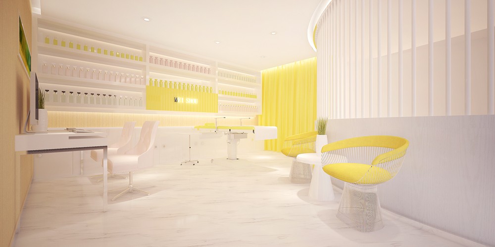 現(xiàn)代時尚風格美容院裝修設(shè)計-第3張圖片-上海古都建筑設(shè)計集團 現(xiàn)代時尚風格美容院裝修設(shè)計-第3張圖片-上海古都建筑設(shè)計集團