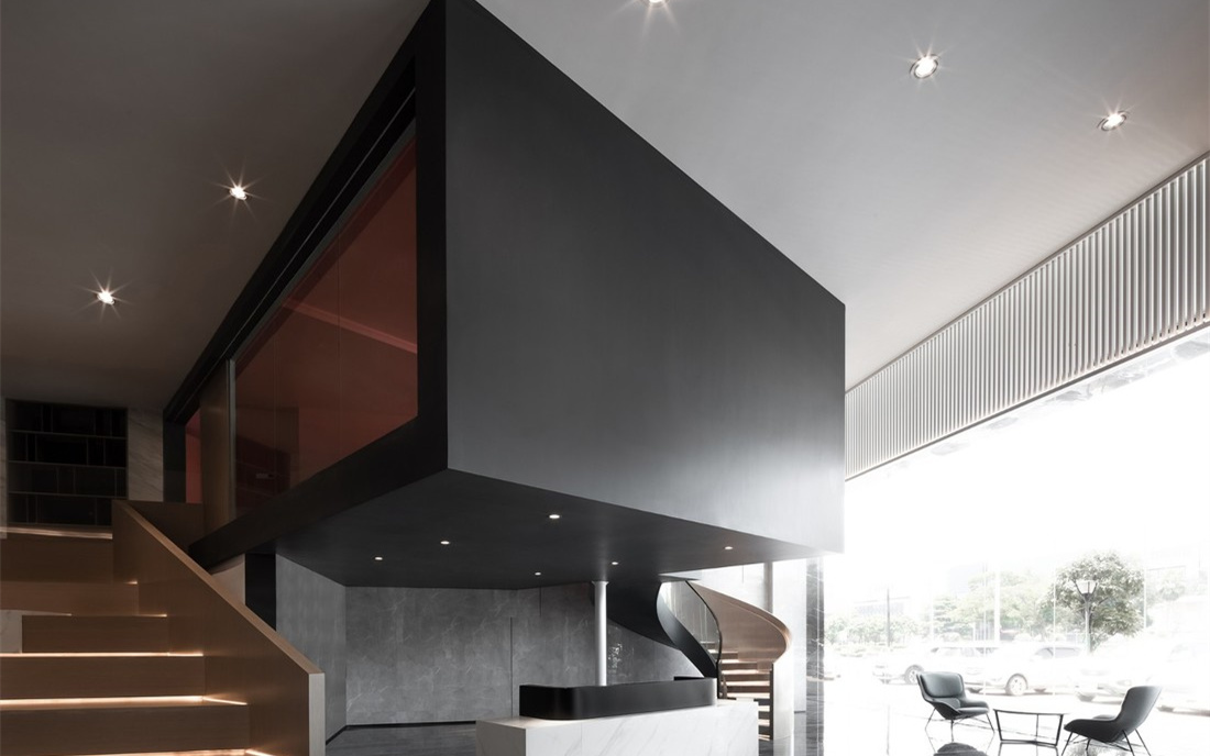 工業(yè)建筑風(fēng)格辦公室裝修設(shè)計效果圖-第2張圖片-上海古都建筑設(shè)計集團(tuán)