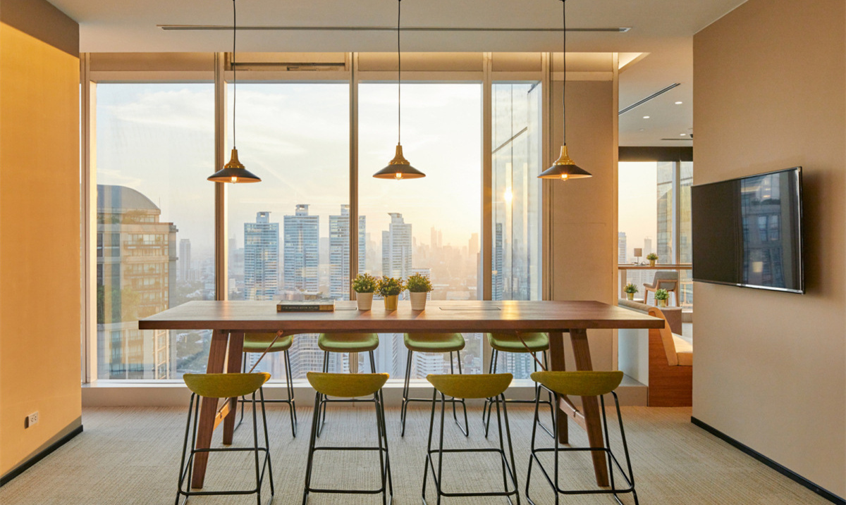 科技信息發(fā)展公司辦公室裝修設計-第2張圖片-上海古都建筑設計集團