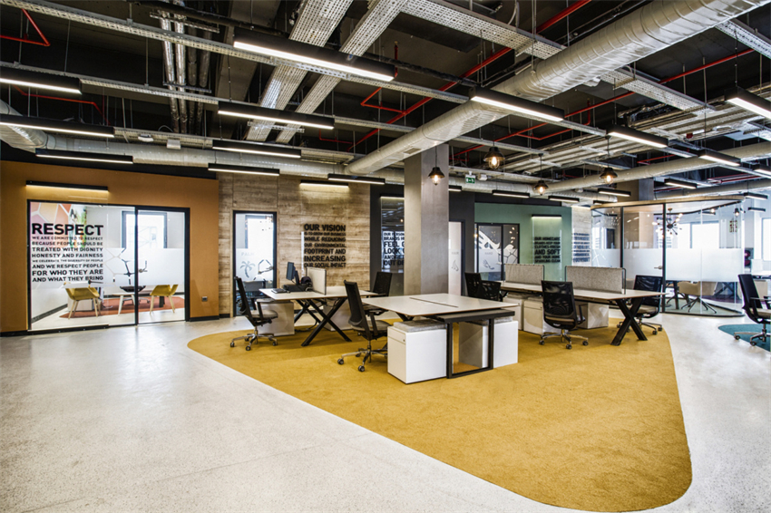 松江工廠辦公室設(shè)計裝潢效果-第1張圖片-上海古都建筑設(shè)計集團