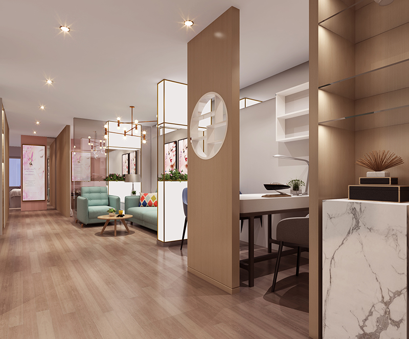 徐匯620平米美容會(huì)所設(shè)計(jì)展示效果-第6張圖片-上海古都建筑設(shè)計(jì)集團(tuán) 徐匯620平米美容會(huì)所設(shè)計(jì)展示效果-第6張圖片-上海古都建筑設(shè)計(jì)集團(tuán)