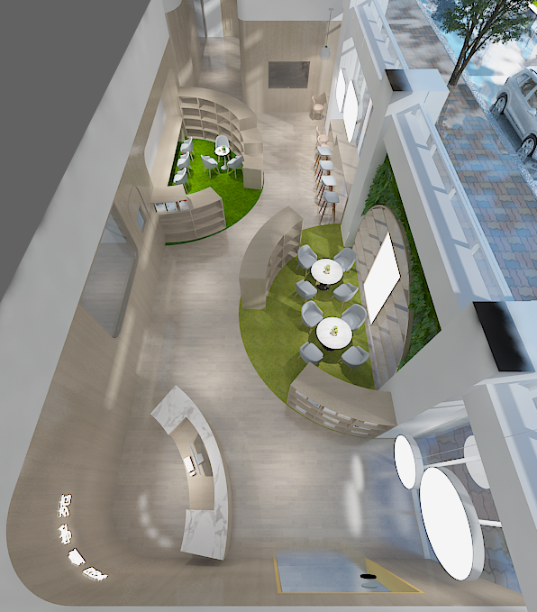 220平米教育培訓(xùn)機(jī)構(gòu)設(shè)計布局圖-第3張圖片-上海古都建筑設(shè)計集團(tuán)