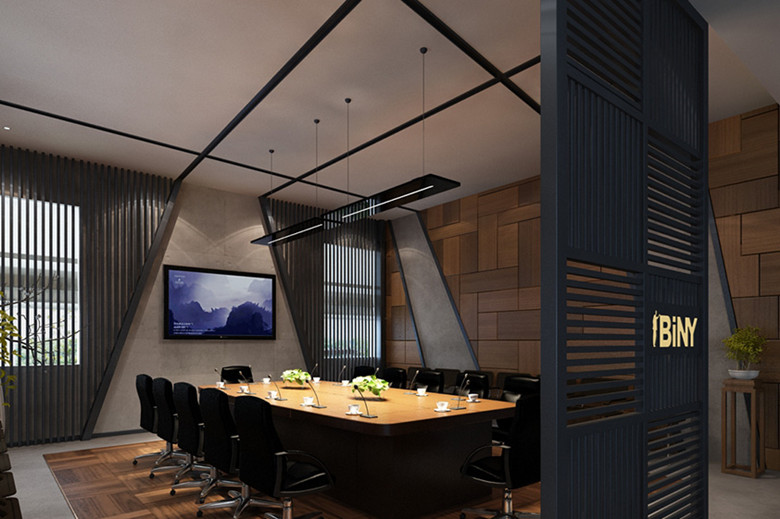 1200平電器公司辦公室設(shè)計裝飾效果-第6張圖片-上海古都建筑設(shè)計集團(tuán)