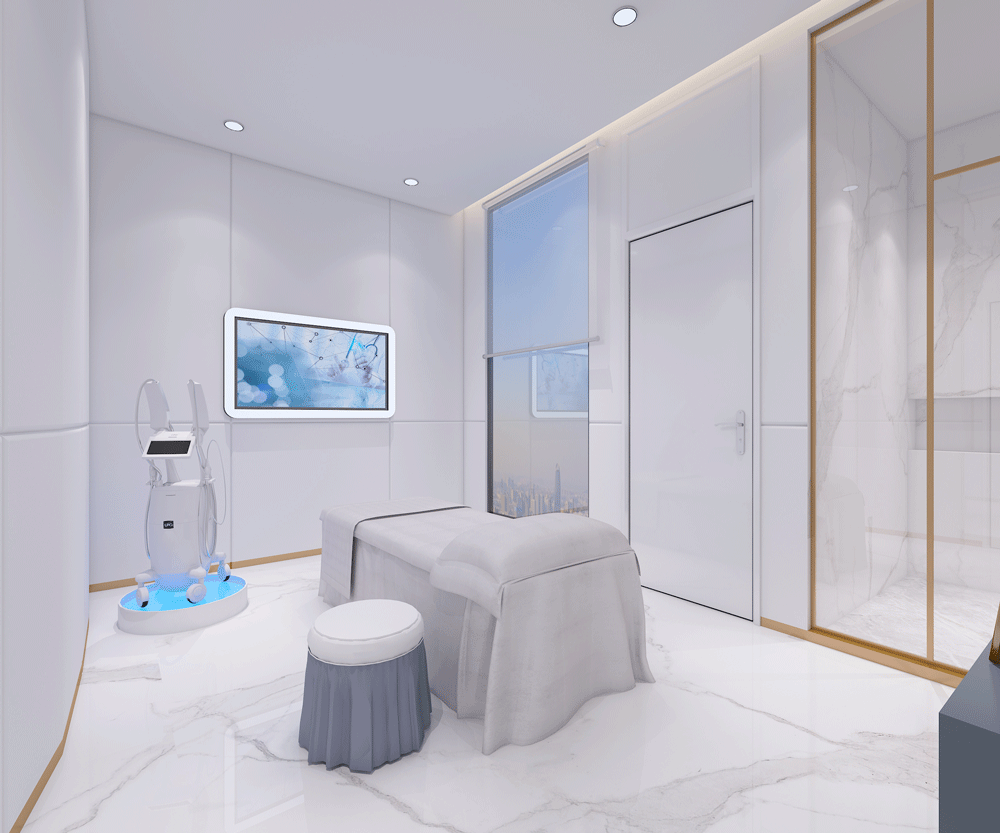 徐匯漕河涇320平方美容休閑場所設(shè)計效果-第2張圖片-上海古都建筑設(shè)計集團(tuán)