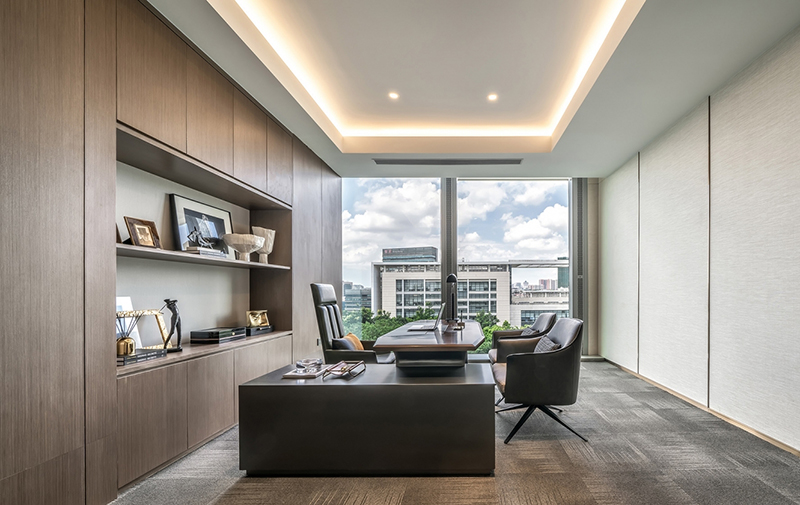 浦東新區(qū)1800平米金融企業(yè)辦公室裝修設(shè)計圖-第5張圖片-上海古都建筑設(shè)計集團