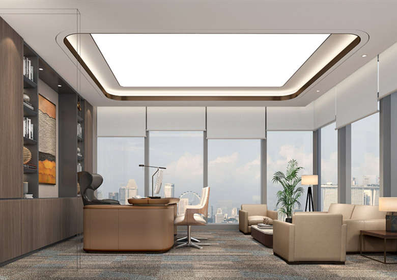 上海浦東三林金融公司辦公室設(shè)計布局方案-第2張圖片-上海古都建筑設(shè)計集團