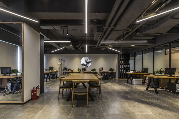 松江1000平服裝設計公司辦公場所裝修設計-第4張圖片-上海古都建筑設計集團 松江1000平服裝設計公司辦公場所裝修設計-第4張圖片-上海古都建筑設計集團