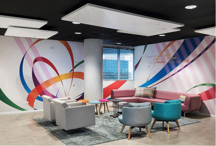 上海辦公設計-技術服務公司辦公室設計布局-第3張圖片-上海古都建筑設計集團