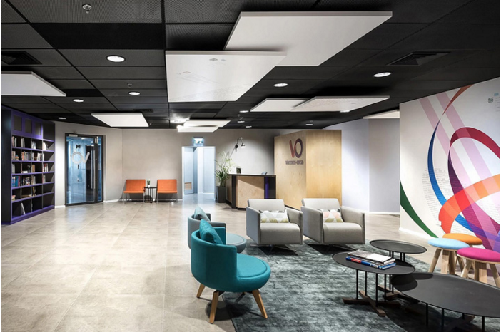 上海辦公設計-技術服務公司辦公室設計布局-第5張圖片-上海古都建筑設計集團