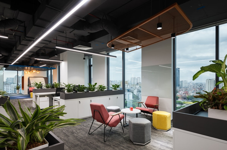 8000平網(wǎng)絡(luò)科技公司辦公室設(shè)計布局方案-辦公室裝修設(shè)計效果圖-第1張圖片-上海古都建筑設(shè)計集團