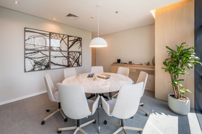 松江300平小型辦公室設(shè)計布局方案-辦公室裝修設(shè)計效果圖-第5張圖片-上海古都建筑設(shè)計集團