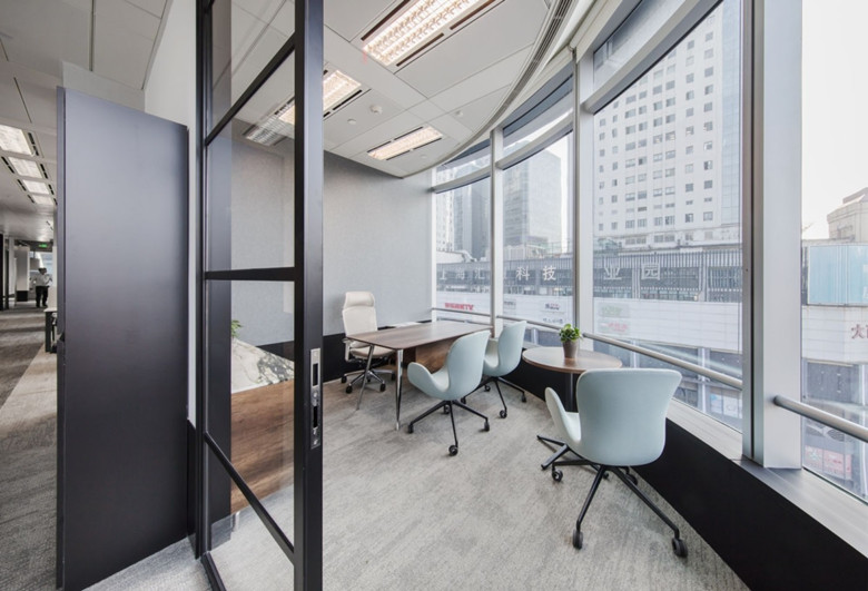 600㎡獨(dú)資公司辦公樓裝潢設(shè)計(jì)-辦公室裝修設(shè)計(jì)效果圖-第5張圖片-上海古都建筑設(shè)計(jì)集團(tuán)