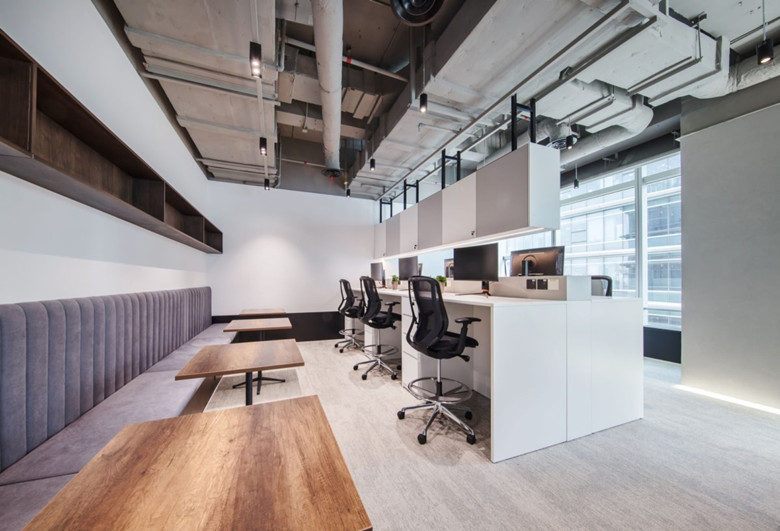 600㎡獨(dú)資公司辦公樓裝潢設(shè)計(jì)-辦公室裝修設(shè)計(jì)效果圖-第4張圖片-上海古都建筑設(shè)計(jì)集團(tuán)