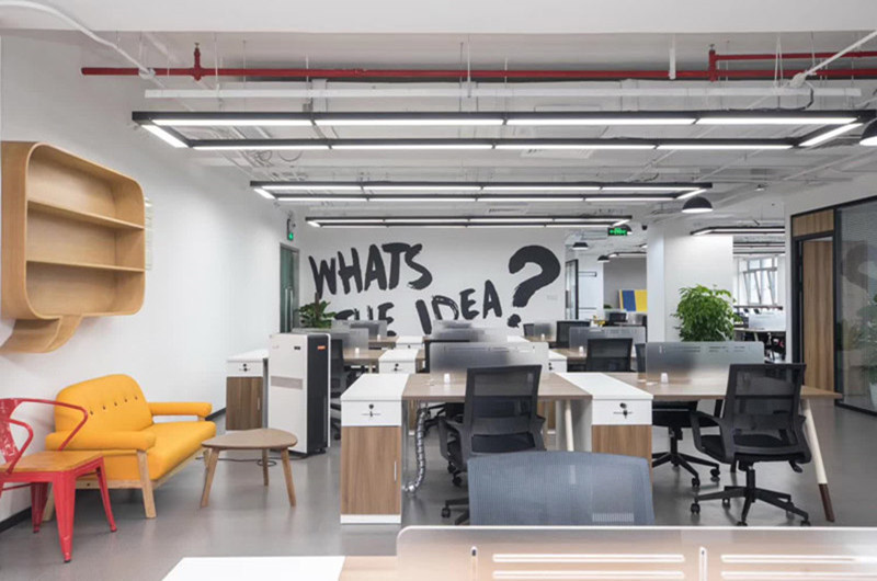 普陀新城市廣場1000平辦公樓設(shè)計(jì)裝潢-辦公室裝修設(shè)計(jì)效果圖-第1張圖片-上海古都建筑設(shè)計(jì)集團(tuán)