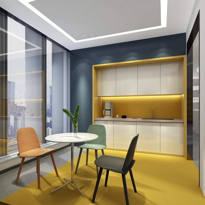 4300平米醫(yī)療公司辦公空間設(shè)計(jì)布局-辦公室裝修設(shè)計(jì)效果圖-第6張圖片-上海古都建筑設(shè)計(jì)集團(tuán)